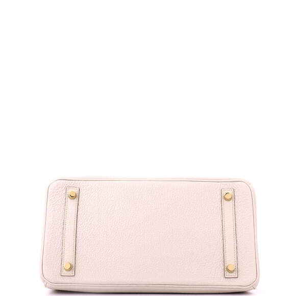 Hermes Birkin 30 Light Togo with Gold Hardware - Picture 5 of 6